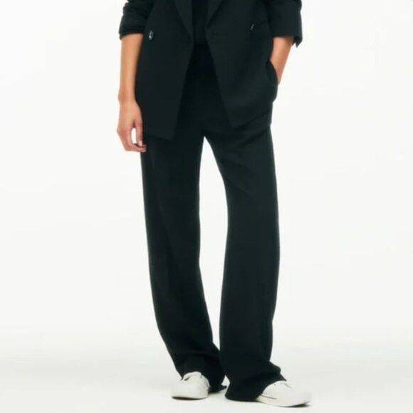 ZARA LOW RISE PINSTRIPE TROUSERS LIMITED EDITION SIZE XS 8441 814 800